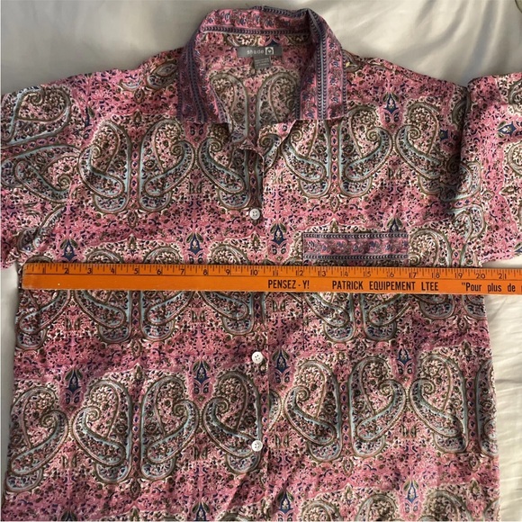 Shade Amour Pajama Set Cotton Long Sleeve Pj’s “English Paisley ” Nwot - Picture 4 of 9